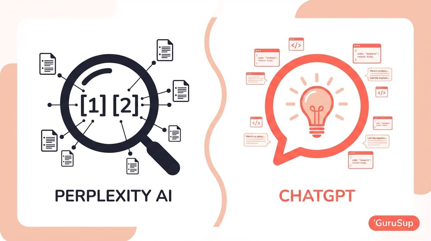 Perplexity vs ChatGPT: buscador IA con fuentes frente a chatbot conversacional