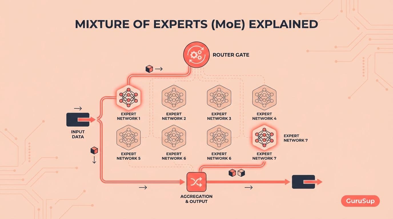 Mixture of Experts (MoE) Explained: How Sparse Activation Powers AI at Scale
